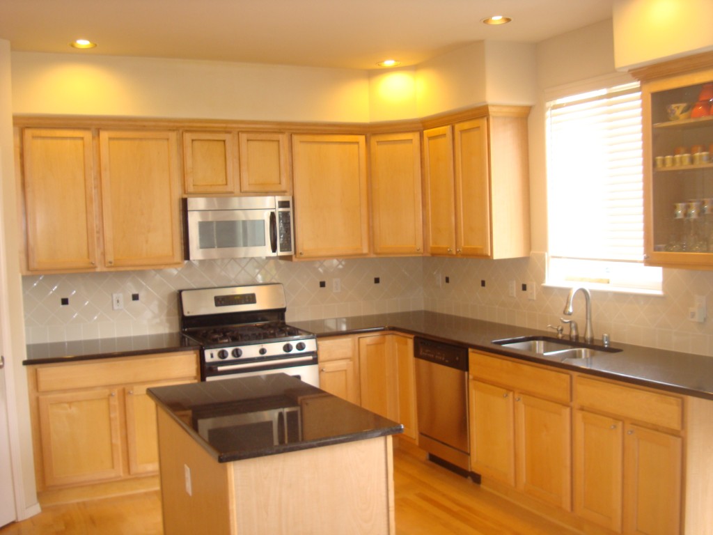 kitchen tan remodel bellevue wa