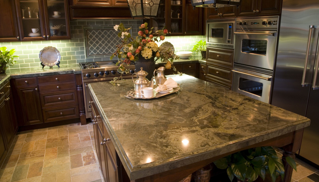 woodinville granite kitchen counter